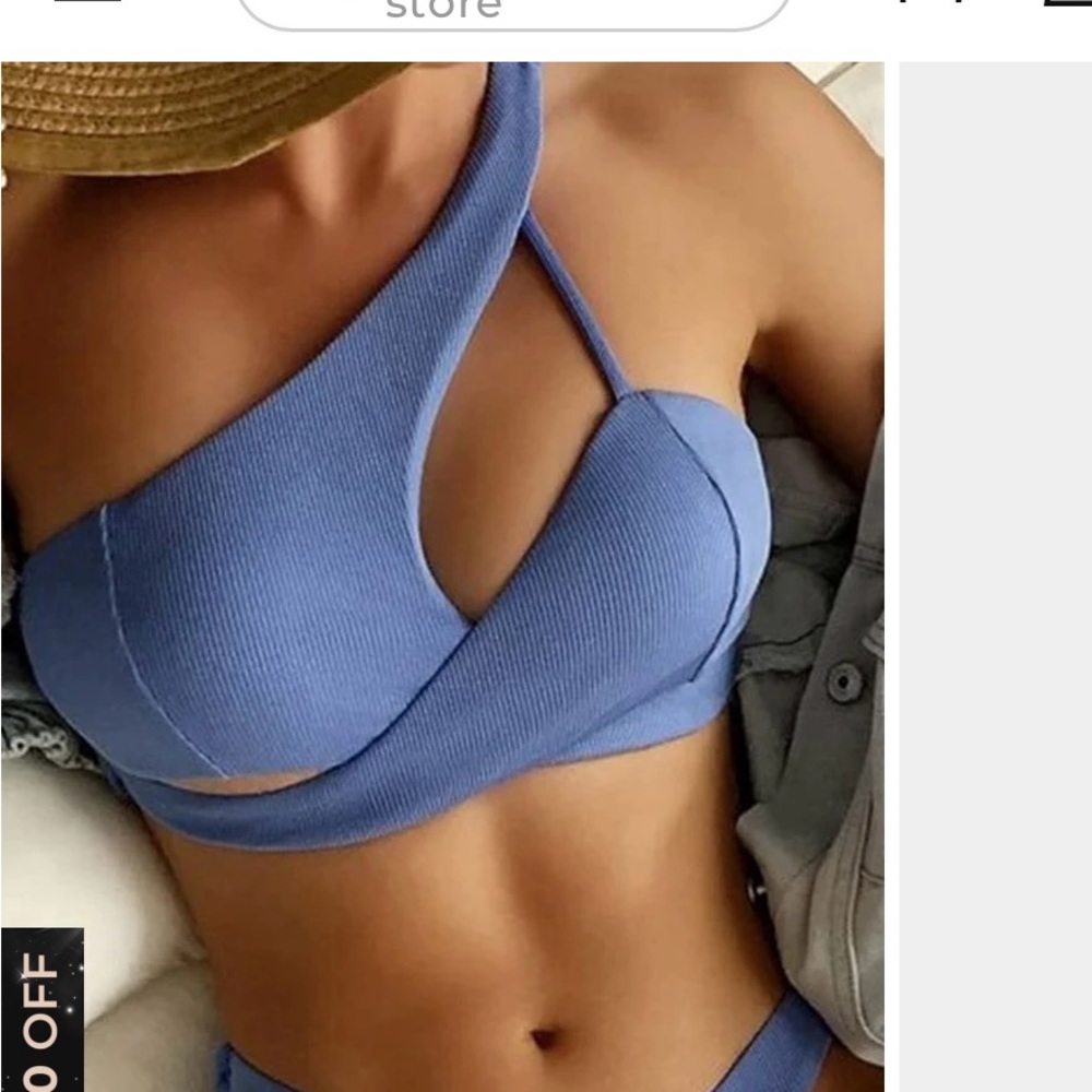 Micas Stylish Blue Bikini